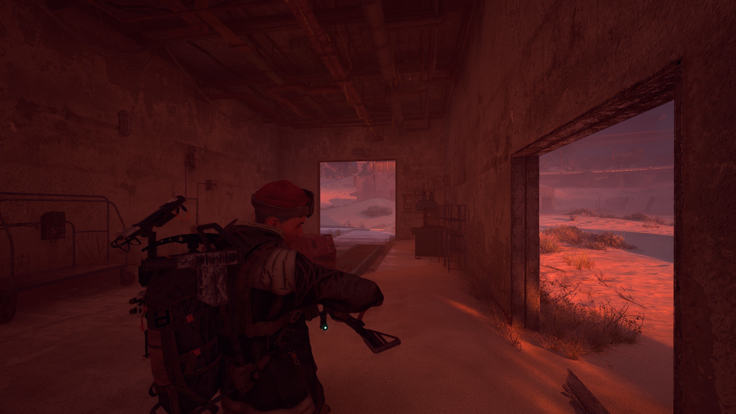 Desert patrol route