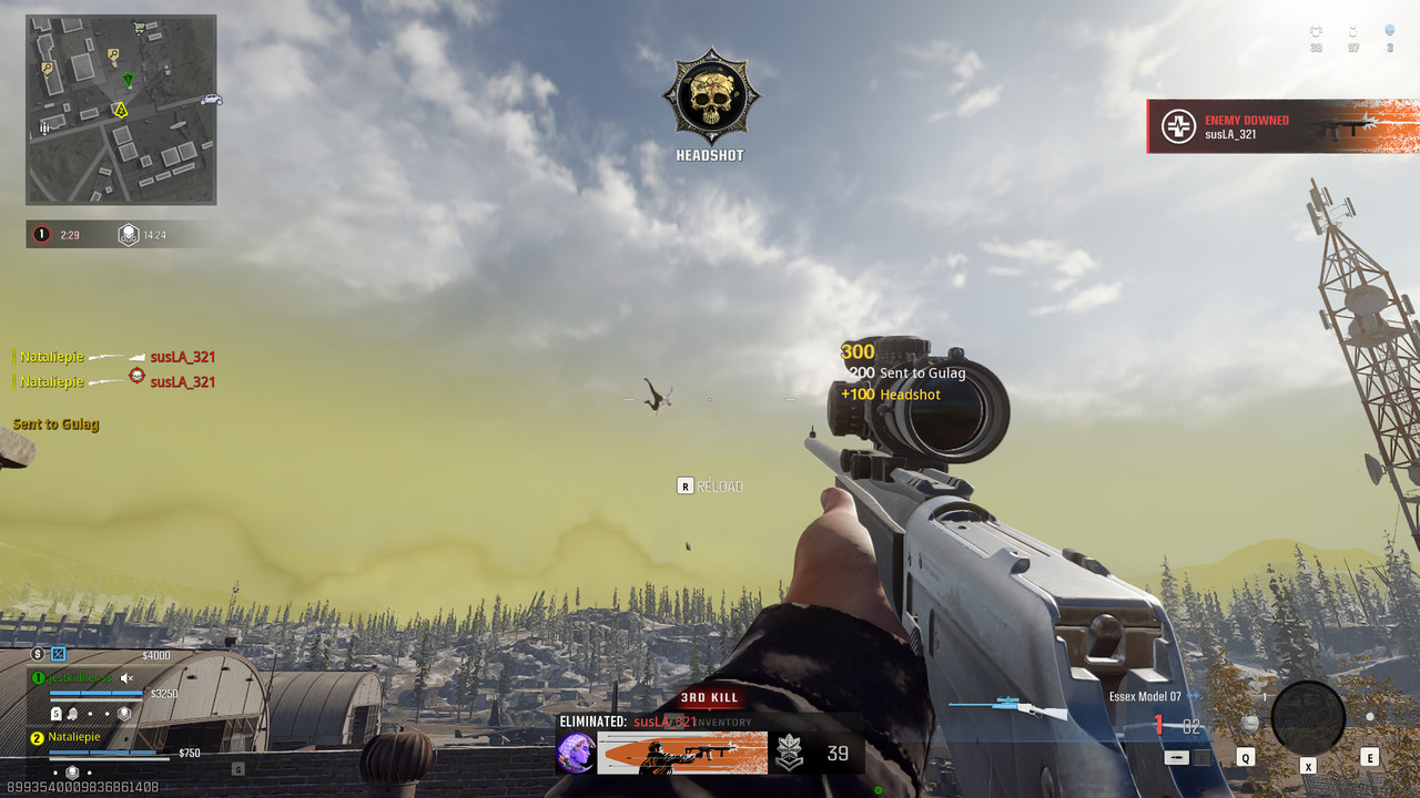 Sniper overwatch position